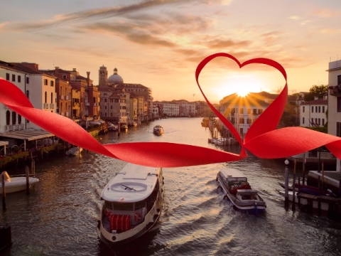 Valentine’s Day in San Marco, Venice, the most romantic city in the world