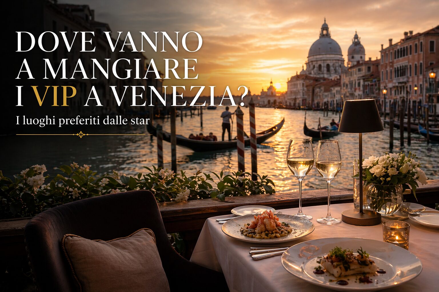 Dove vanno a mangiare i VIP a Venezia?