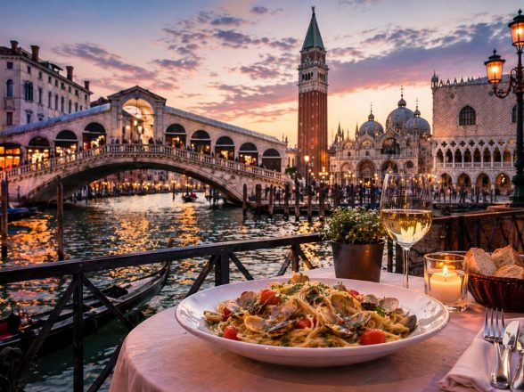 Quali ristoranti vicino al Rialto Venezia mi consigliate per una cena tipica veneziana?